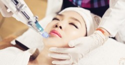 Truyền tinh chất vào da mặt