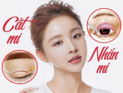 Tạo mắt 2 mí, bấm mí